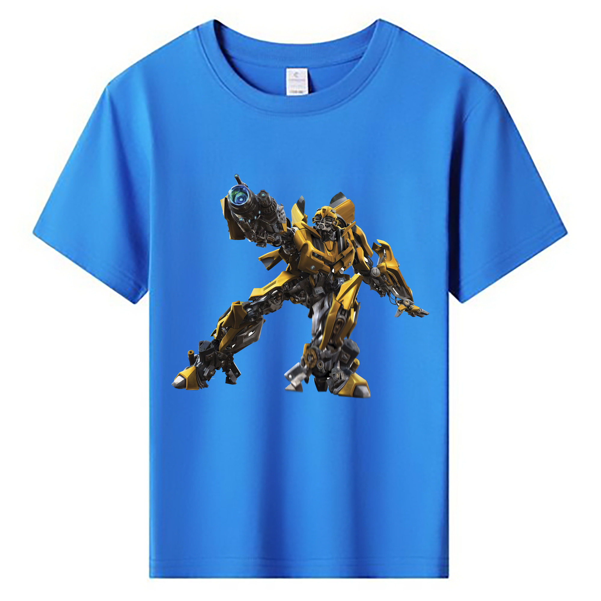 （画像用） Transformers トランスフォーマー 綿100％キッズTシャツ（フロントプリント）